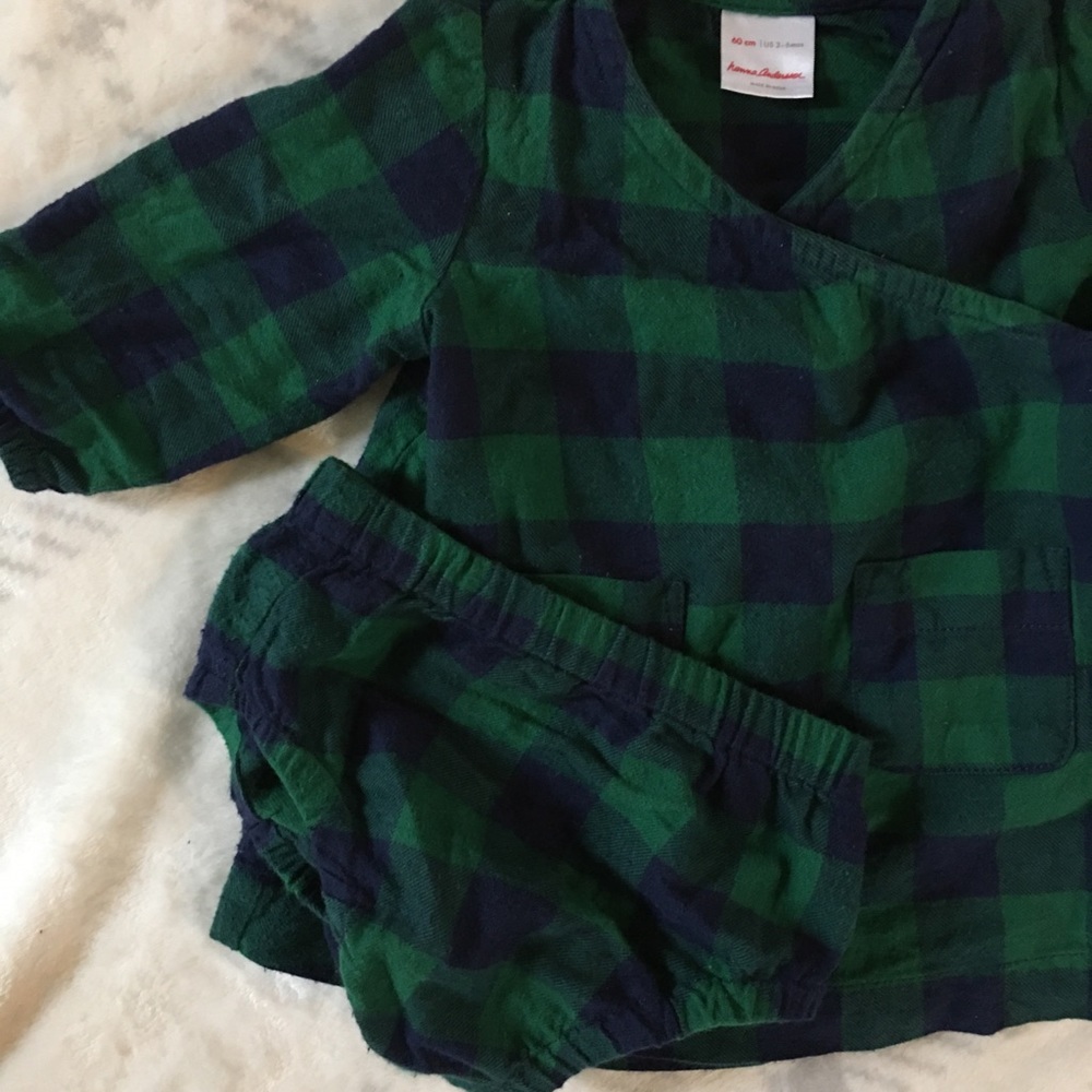 Hanna Andersson 3-6 mo dress & bloomers